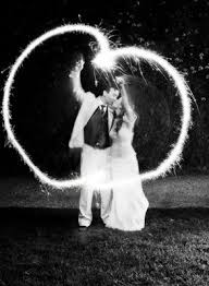Kelly Oshiro Design Wedding Pictures Photographing Fireworks Wedding Sparklers