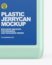 Download Plastic Jerrycan With Liquid Mockup In Jerrycan Mockups On Yellow Images Object Mockups PSD Mockup Templates