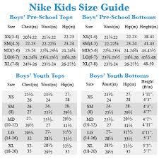 Nike Dri Fit Shirt Size Chart Www Bedowntowndaytona Com