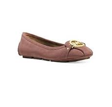 Details About Nib Michael Kors Fulton Moc Flats Dusty Rose Suede Womens Size 9 5 Medium 99