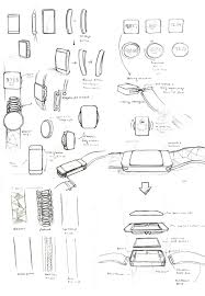 Fitbit With A Twist Watch Sketch Horology Design Sketch Design