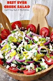 Best Ever Greek Salad Recipe In 2020 Greek Salad Recipes Best Greek Salad Greek Salad