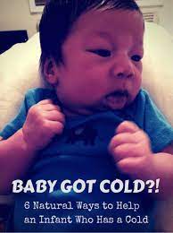 Try using peppermint or eucalyptus essential oils in the water to help make breathing easier. 6 Natural Ways To Help An Infant Who Has A Cold Mommy To Max