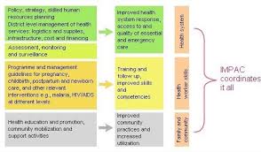 Graph Visualising The Different Targets Of Impac Health Systems Health Workers Skills And Family And Communit Health Planning Health System Healthcare Humor
