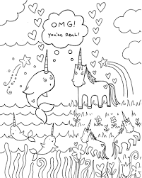 High quality thick pages, has a lot of percy moments that are beautifully depicted. Narwhale Unicorn Coloring Pages Coloring Pages Blog Texture