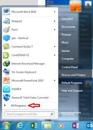 Cara Membuka Program Microsoft Office Word Di Windows 7 Jasa Service Komputer