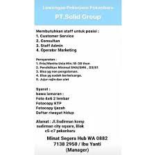 Tuan rumah penyisihan grup adalah salah satu dari klub grup tersebut. Lowongan Kerja Pt Solid Group Desember 2020 Karir Riau