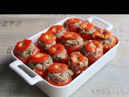 Tomates Farcies Vegetariennes Recette Recette Tomates Farcies Recette Tomate Recettes De Cuisine