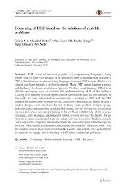 Sourcode program php framework codeigniter v.3.0 6. Pdf E Learning Of Php Based On The Solutions Of Real Life Problems
