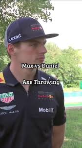 Max Verstappen Axe Throwing