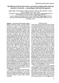 Australian camel photographed whilst on camel trek. Pdf Identification Of The Invasive Weeds Camel Melon Prickly Paddy Melon And Colocynth In Australia A Morphological And Molecular Approach David Gopurenko And R Shaik Academia Edu