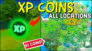 Xp coins in fortnite have set spawns, so they're very easy to find. All Xp Coins Locations In Fortnite Chapter 2 61 Secret Coins Locations That Give Free Xp Youtube