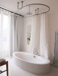 Dispositif Ovale Plafond De Barres De Rideau De Douche Galbotwins Hotel De La Maison Troisgros Rideau Baignoire Rideau Douche Rideau Douche Baignoire