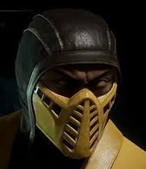 Scorpion mortal kombat 11 mask. Mortal Kombat 11 Classic Scorpion Mask Cosplay Prop One Size Fits Most Ebay
