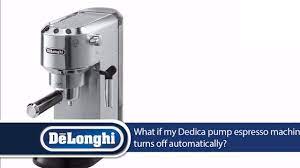 Check spelling or type a new query. De Longhi Dedica Ec680 Energy Save Function Youtube