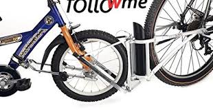 Amazon Com Followme Tandem Parent Child Bicycle Coupling Bundle Sports Outdoors Kids Bicycle Bicycle Child Bike Trailer