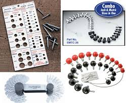 Dimensions of inch and metric threads measured by a caliper, and if in the case ofmetric thread this will be enough, then in the inch after the. Thread Checkers Screw Gauges Size Identification