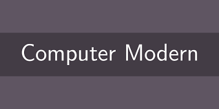 Computer modern is the original family of typefaces used by the typesetting program tex. Computer Modern Font Free By Donald E Knuth Font Squirrel