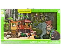 Wildlife Tree House Animalplanet Playset Jungle Adventure Play Set This Set Lets You Build Your Own C Animal Planet Animal Planet Toys African Jungle Animals