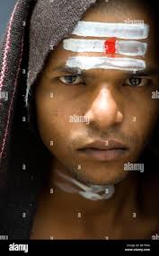 India belief faith ash hindu hinduism holy man religion hi-res stock  photography and images