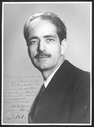 Signed photograph of José Manuel Cortina, Cuban Minister of Foreign  Affairs, 1942 February 4