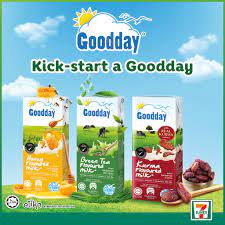 I don't really drink sugary drinks or dairy, but my family makes a gigantic pot of green tea in the morning, and i drink that during the day, but after workouts i drink water. Introducing The All New Goodday Uht 7 Eleven Singapore Facebook