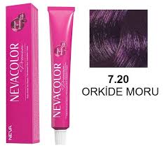 Nevacolor Sac Boyasi 7 20 Orkide Moru Sac Boyasi Sac Mor