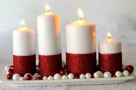 Simple Elegant Christmas Candle Decor Ideas