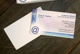 However, that's actually not bad news. Vistaprint Business Cards A Nerd S World