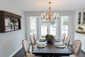 This room has a french door and windows which make the outdoors more visible, thus, giving a fresh feeling to the room. French Door Dining Room Hgtv