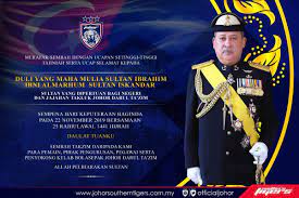 Johor darul takzim home ground. Johorsoutherntigers On Twitter Our Highest Congratulations And Blessings To His Majesty Sultan Ibrahim Ibni Almarhum Sultan Iskandar The Sultan And Sovereign Ruler Of The State And Territory Of Johor Darul Ta Zim In