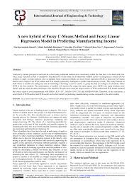 To 4:00 p.m., monday through friday. Pdf A New Hybrid Of Fuzzy C Means Method And Fuzzy Linear Regression Model In Predicting Manufacturing Income