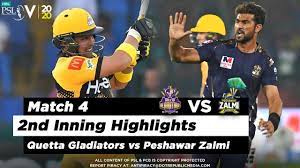 Get full and detailed scoreboard of peshawar zalmi vs quetta gladiators, quetta gladiators tour of united arab emirates, 19th match only on espn.com. Quetta Gladiators Vs Peshawar Zalmi 2nd Inning Highlights Match 4 22 Feb 2020 Hbl Psl 2020 Youtube