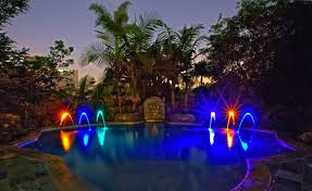 15 Enchanting Swimming Pool Lights Home Design Lover