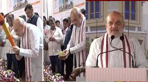 A big message from Amit Shah at the BJP headquarters groundbreaking ceremony! Said..