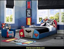 Justice League Upholstered Twin Bed Superhero Bedroom Ideas Superhero Themed Bedrooms Superhero Room Decor Marvel Bedroom Superhero Room Superhero Bedroom