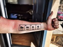 Periodic Table Tattoo Beacon Tattoos Periodic Table Art Science Decor