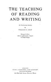 The Teaching Of Reading And Writing An International Survey Unesco Digital Library