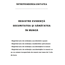 Registrul unic de control a4, personalizat, 100 file, coperta mucava caserata, legat, portret. Registre De Evidenta Accidente De Munca Ssm Emag Ro