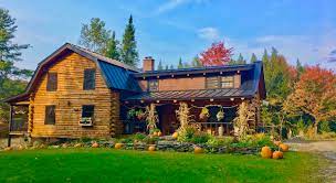 These 14 awesome cabins in vermont will give you an unforgettable stay. Enchanting Stowe Log Cabin Barn On 5 Acres Cabins For Rent In Stowe Vermont United States