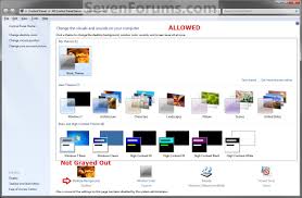 Click on the box underneath background to choose between a picture, solid color, or slideshow for your background. Desktop Background Allow Or Prevent Changing Windows 10 Forums