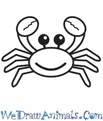 See more ideas about easy drawings, learn to draw, drawing for kids. How To Draw A Simple Crab For Kids