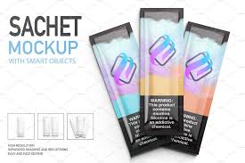 Add your image to inside the smart object and enjoy your work. Sachet Mockup Creative Photoshop Templates Creative Market