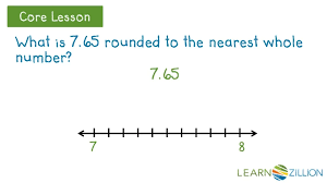 Let us add one more number i.e. Round Decimals To The Nearest Whole Number Learnzillion