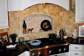 Wood kitchen cabinets with gray backspalsh. 2twpefqv5onsim