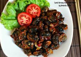 Resep Tumis Kerang Saus Tiram Pedas Oleh Amanda Garden To Table Recipe Makanan Resep Tumis Resep Seafood