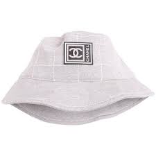 Preowned Chanel Sports Line Hat Grey 477 Liked On Polyvore Featuring Accessories Hats Grey Foldable Hat Sports Hats Grey Hat L Fashion Chanel Hats