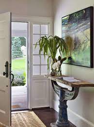 Home front doors and humble entrances. How To Decorate A Console Table Top Seeing The Forest Through The Trees