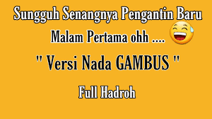 Pantun ucapan untuk pengantin baru. Sungguh Senangnya Pengantin Baru Malam Pertama Oh Malu Malu Versi Gus Wahid Mbolo Live Ciamis Youtube
