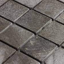 Shop bedrosians' large selection of natural stone and porcelain floor tiles today! Mosaic Tile Pavement Natural Stone Grey Matt 30x30 Cm Fliesenxl Com